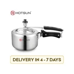 Hotsun HPC-104 Cute Aluminum Induction Compatible Pressure Cooker (3 l)
